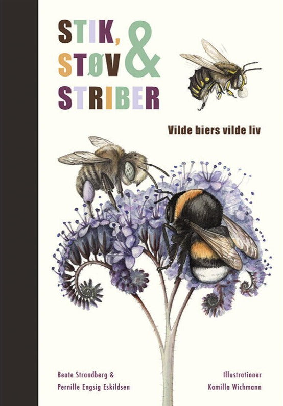 Stik, støv og striber - Vilde biers vilde liv