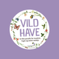 Vild have-skilt ·· Mørkviolet slørhat (lilla)