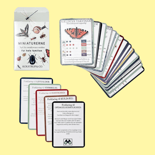 Smådyr og insekternes verden Dyrekort ·· Spillekort