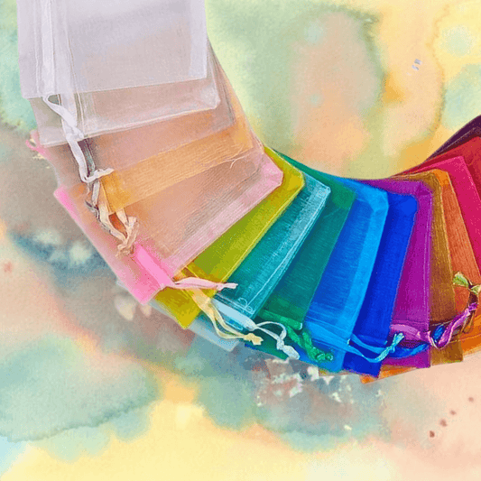 Tørreposer til frø ·· 7 x 9 cm ·· 1 / 5 / 20 stk. (mange farver)